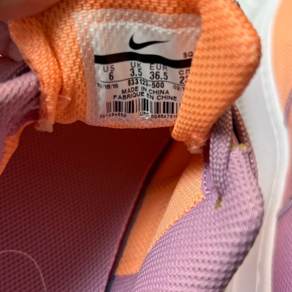 Nike Air Force 1 Low Upstep BR Women’s Sz 6 Orchid Sunset Glow 2017 Y2K Sneakers - Picture 8 of 8